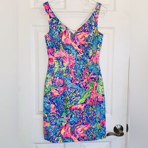 Lilly Pulitzer Shela dress in Pop Up 60 Animals